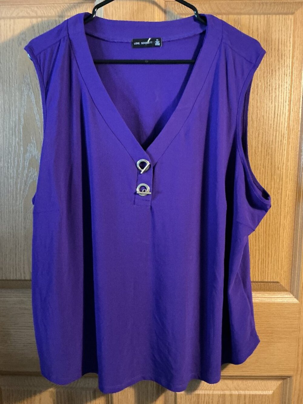 Love Scarlett Purple Blouse